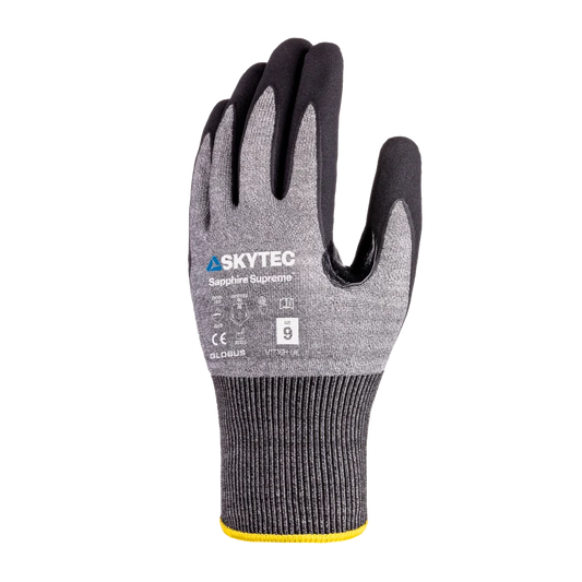 Skytec Sapphire Supreme Cut F Nitrile Light Weight Gloves