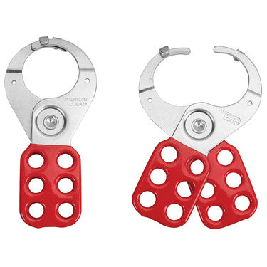 Masterlock ALO802 Tabbed Steel Lockout Hasp