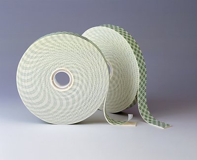 0.625 width x 5yd length pack of 1 3M 4026 Natural Polyurethane Double Coated Foam Tape 