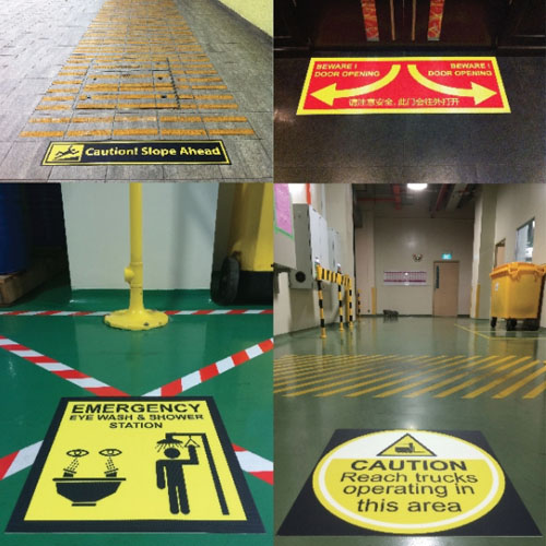 Safety Floor Signage